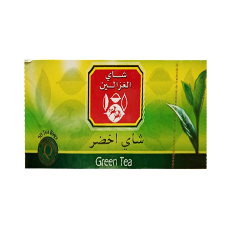شاي الغزالين اخضر 50ميدالية *36(كرتونة 36 حبة )(سعر الحبة 0.805)