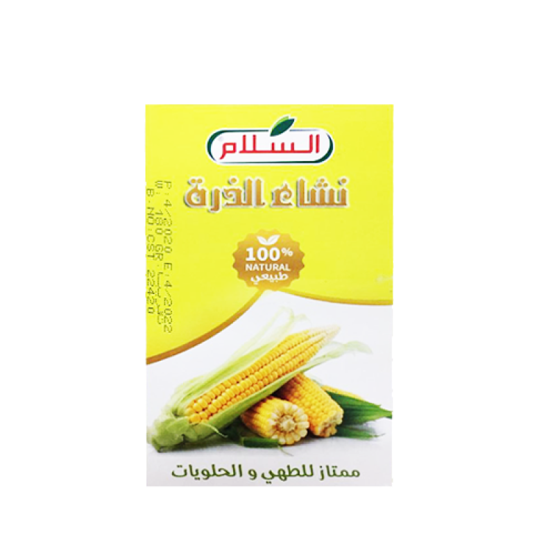 نشا السلام مبكت 180غم*12(كرتونة 12حبة )