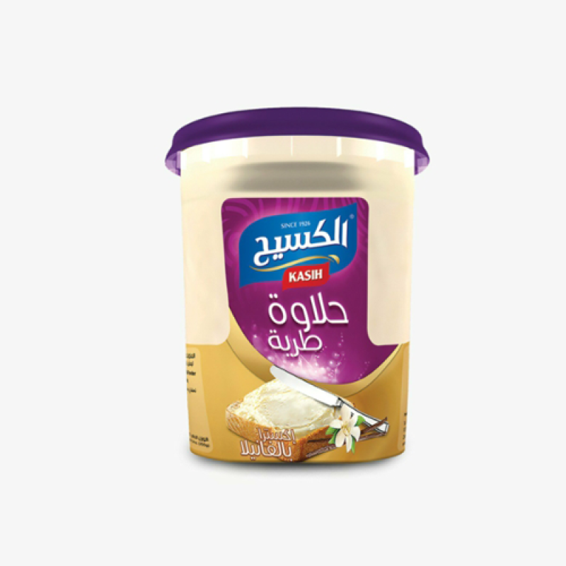 حلاوة الكسيح طرية دهن 350غم/ فانيلا(كرتونة 12 حبة )