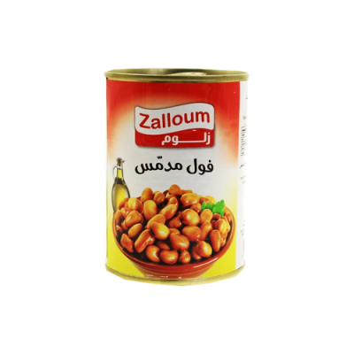 فول زلوم علب 380غم (كرتونة 24 حبة )